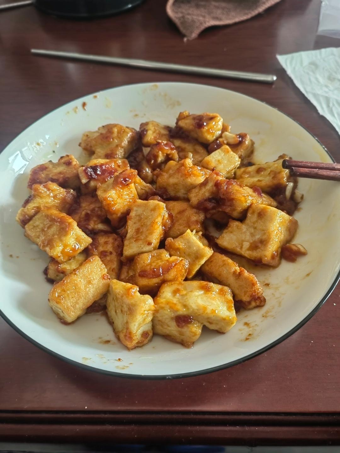 香煎脆皮豆腐