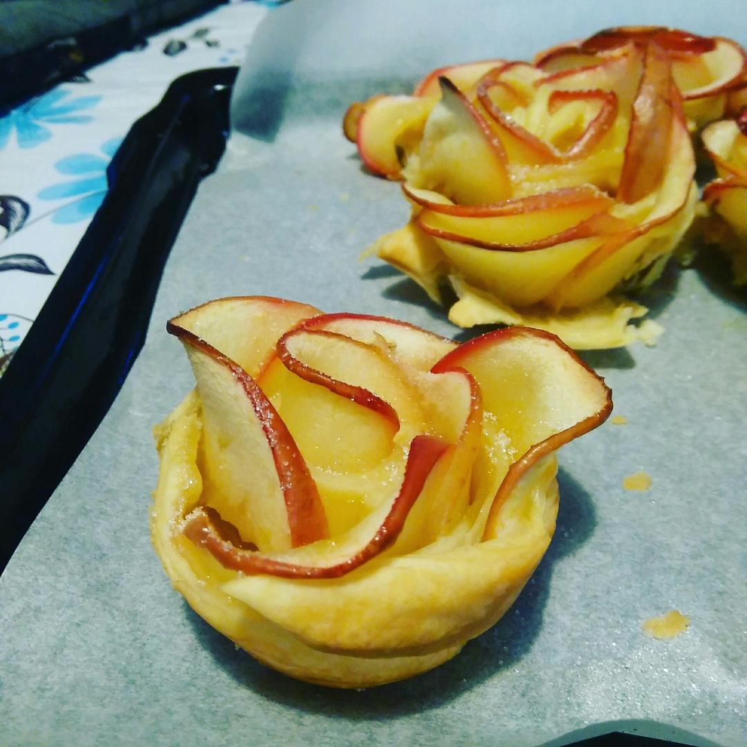 玫瑰花样苹果塔·零基础版