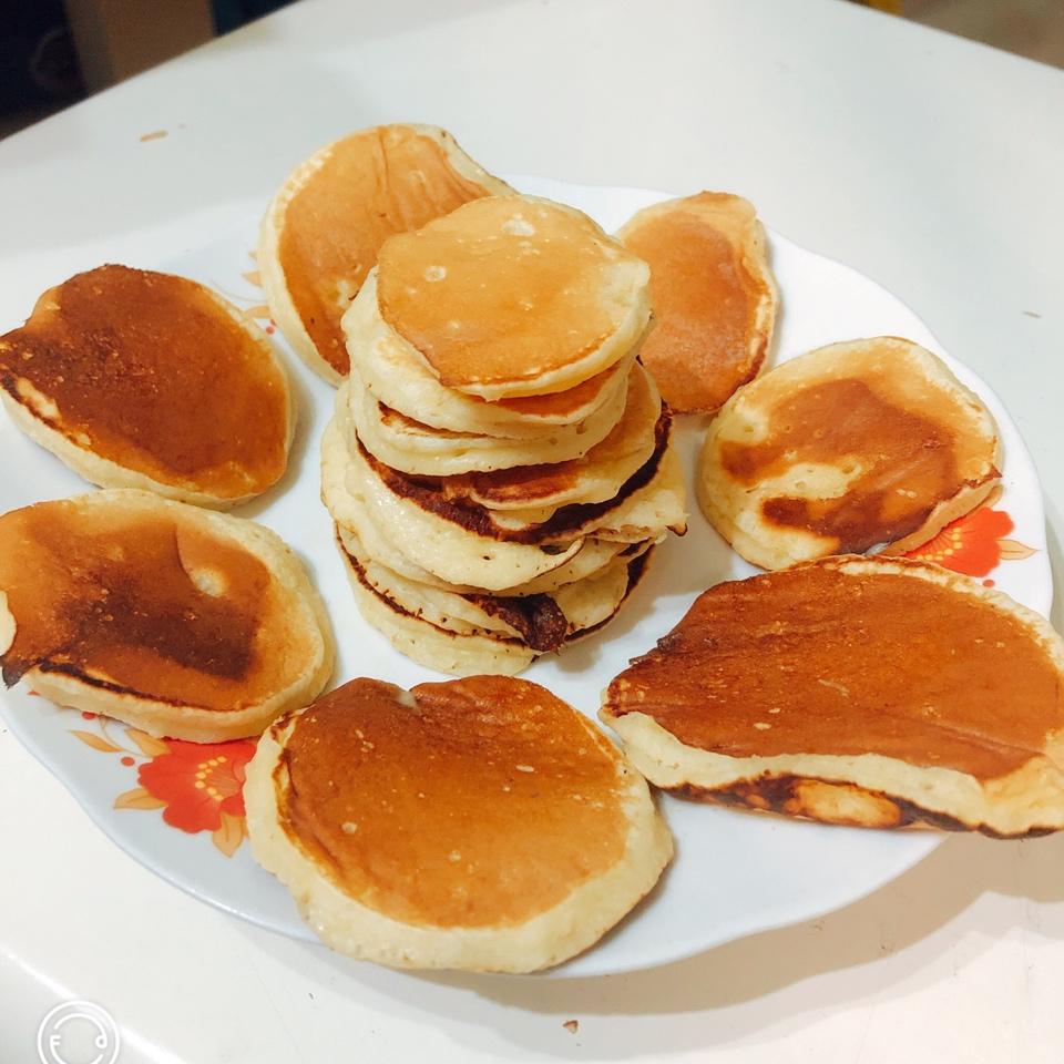 奶香四溢酸奶松饼