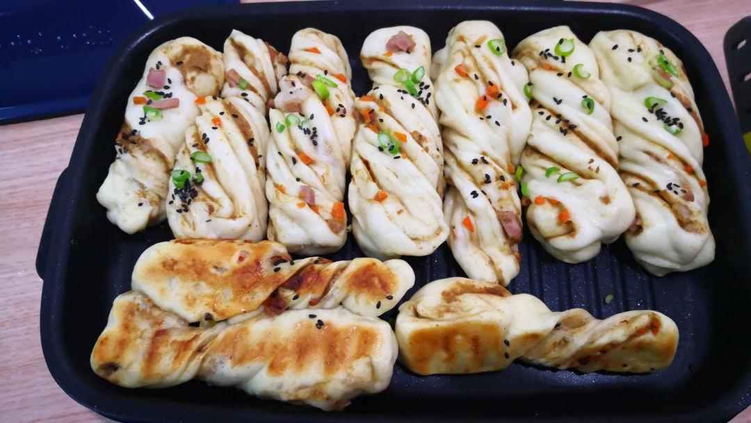 一定要做！—煎卷子【生煎花卷】