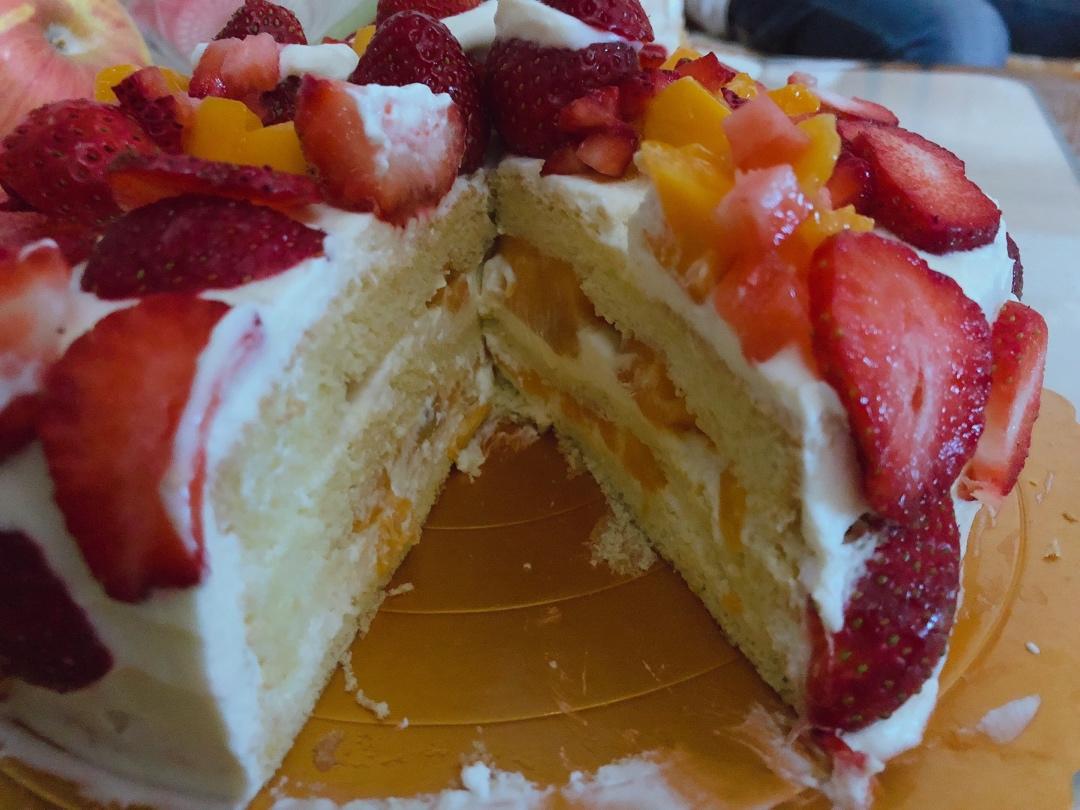 视频菜谱:原味戚风蛋糕8寸戚风蛋糕不裂