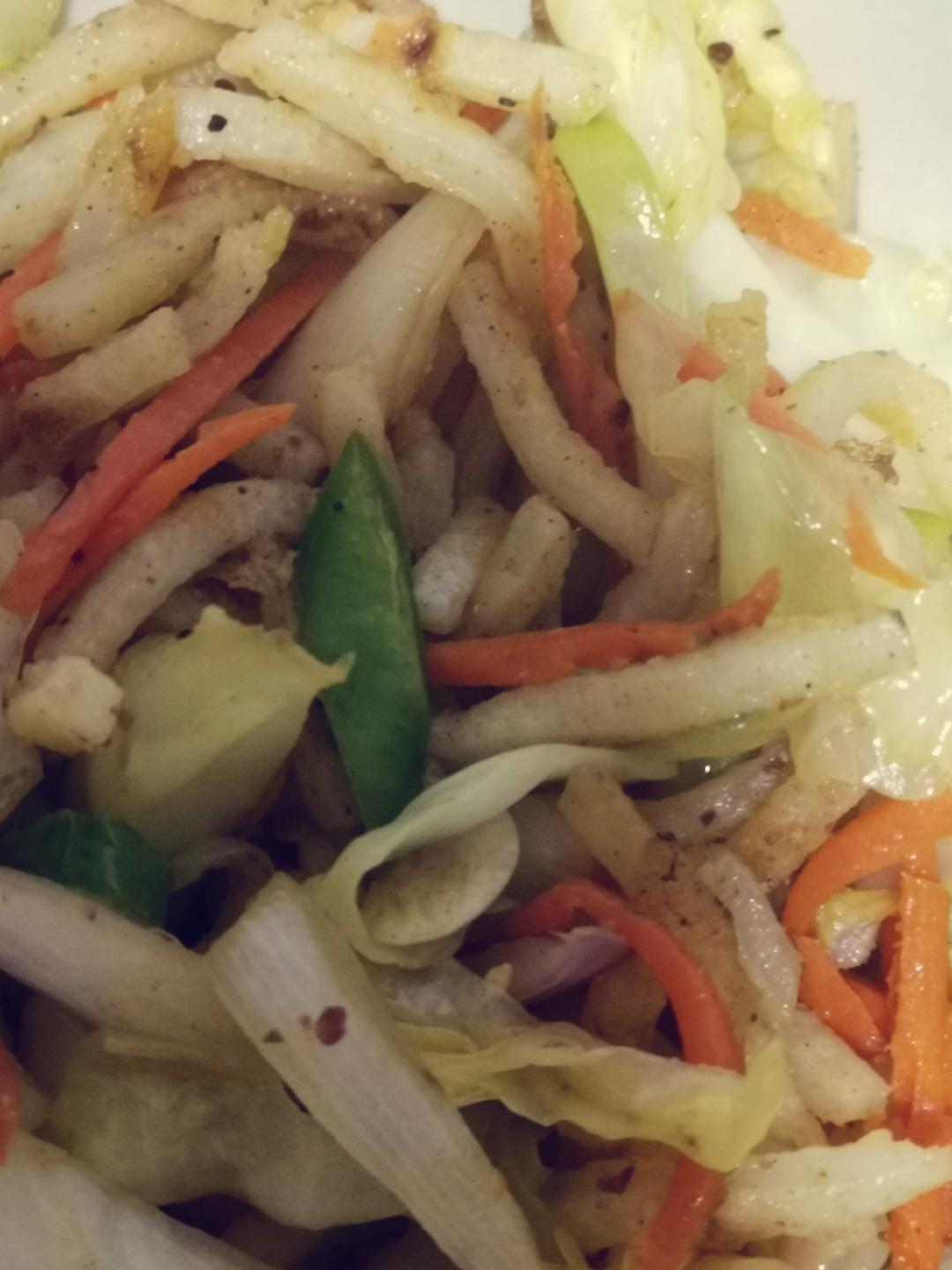 陕西私房炒饼[内附饼丝做法]