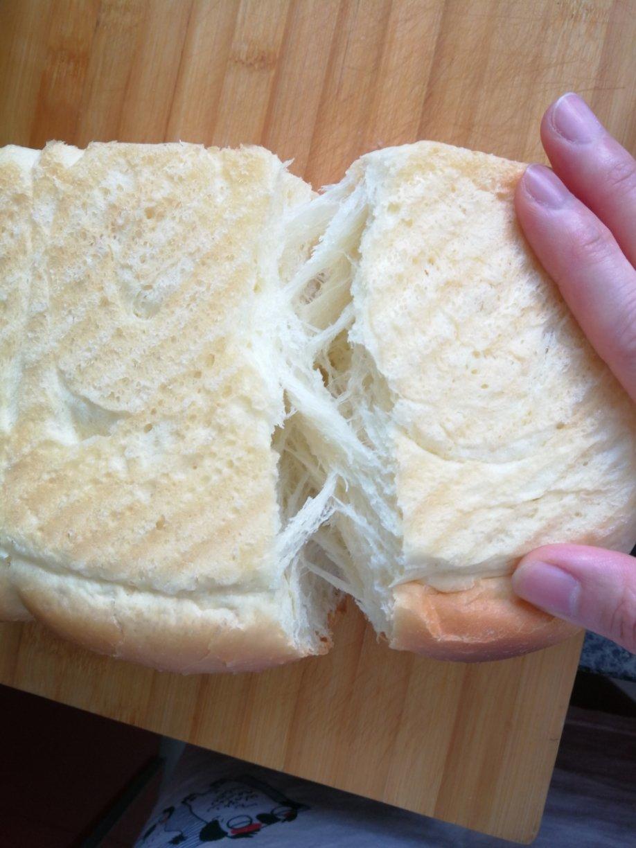 夺命软吐司(๑´ڡ`๑)超软拉丝极速方便的一次发酵吐司