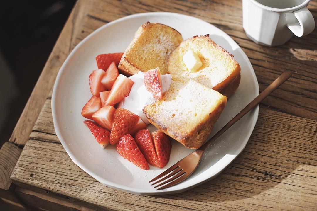 超柔软的棉花糖小面包