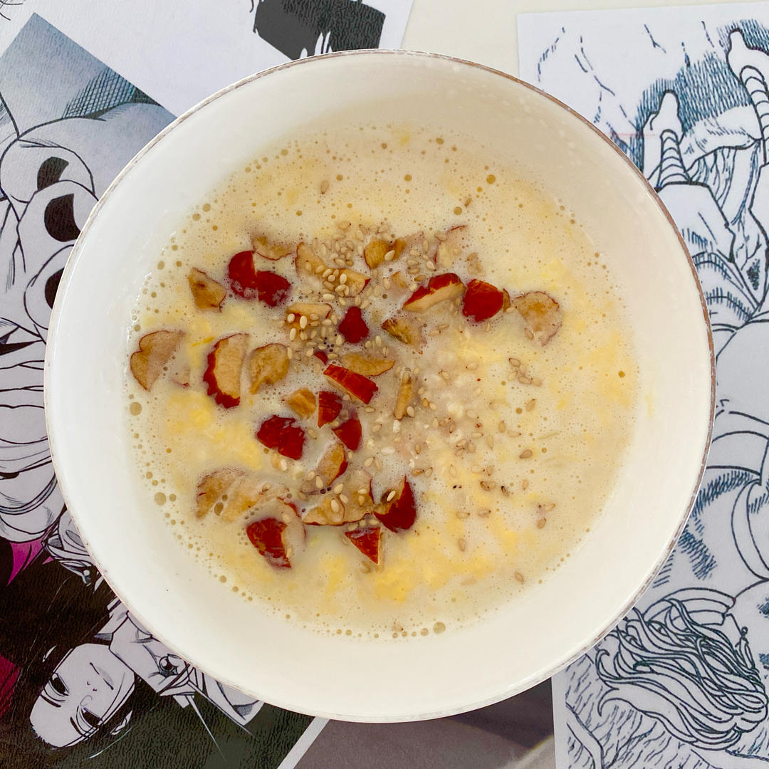 牛奶鸡蛋醪糟 冬日里最爱的甜品汤