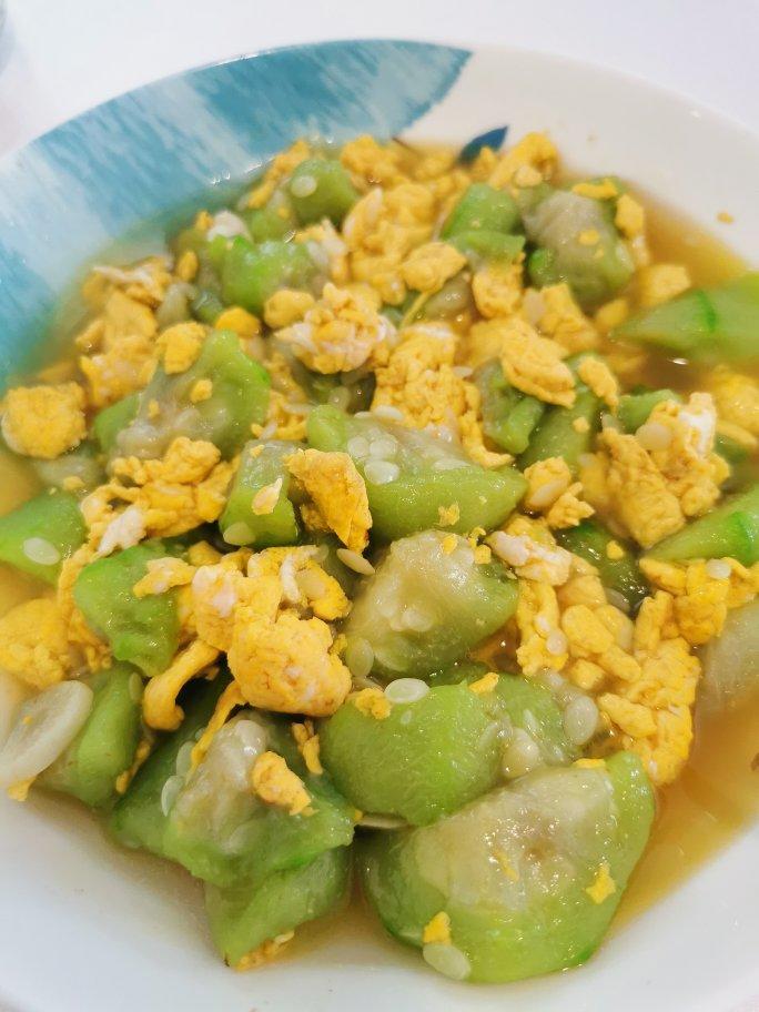 丝瓜炒蛋