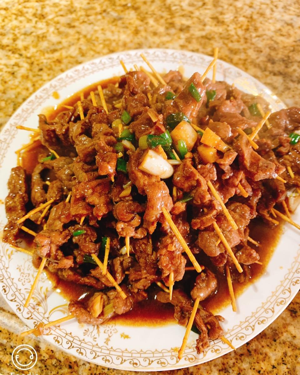 牙签牛肉 道地湖南味