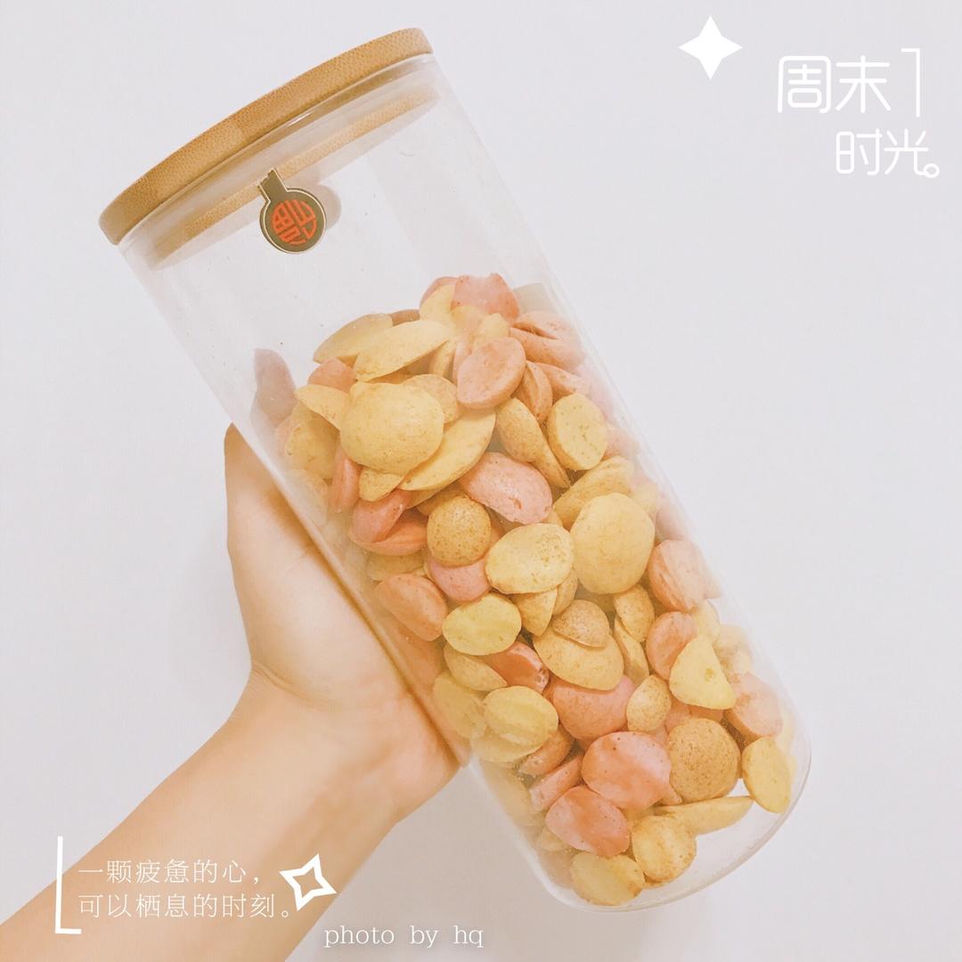 迷人的火龙果溶豆酸奶溶豆宝宝辅食