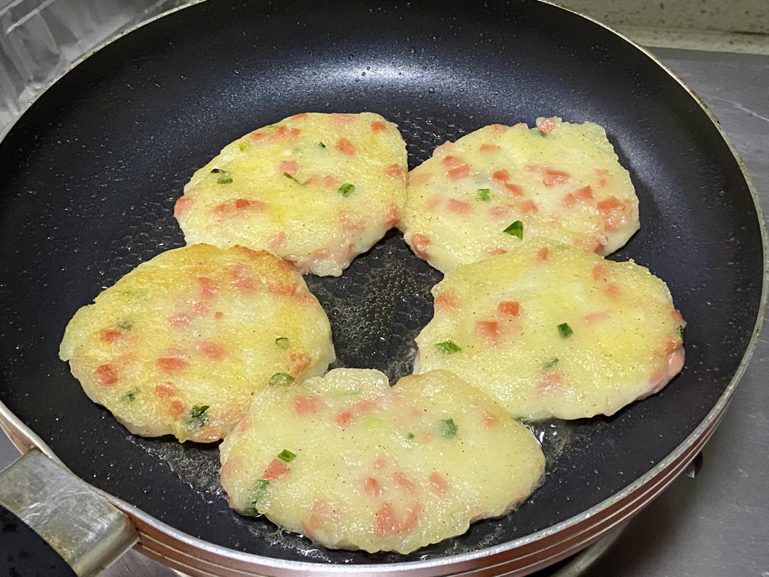 香煎土豆饼（简单易操作❗️❗️❗️）