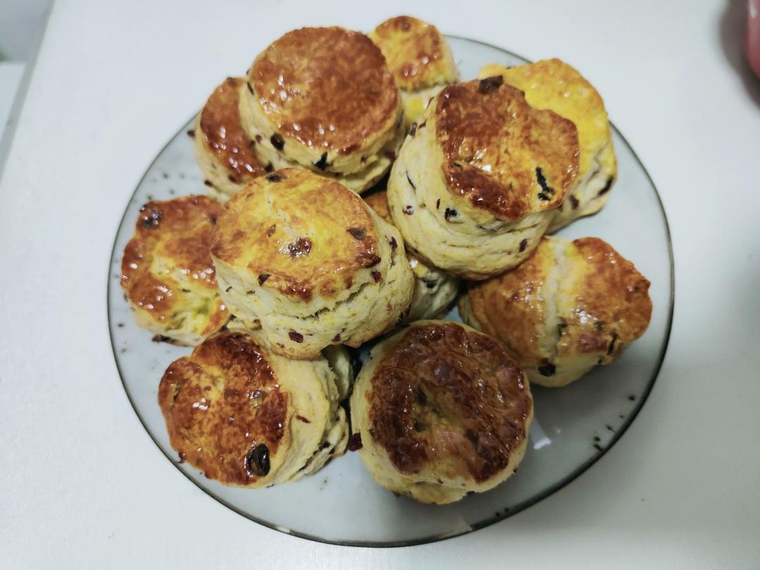 蔓越莓司康太好吃了！