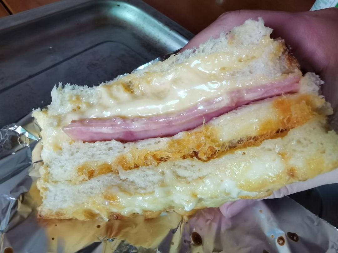 超级好吃的黄金三明治🥪