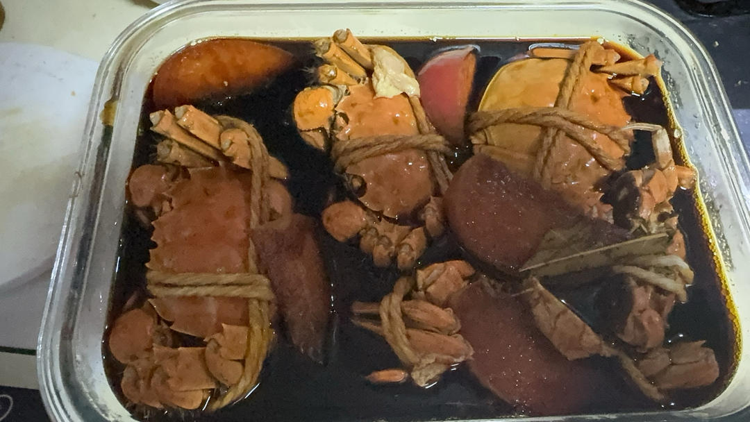 卖了8年的花雕熟醉蟹（保姆级教程）