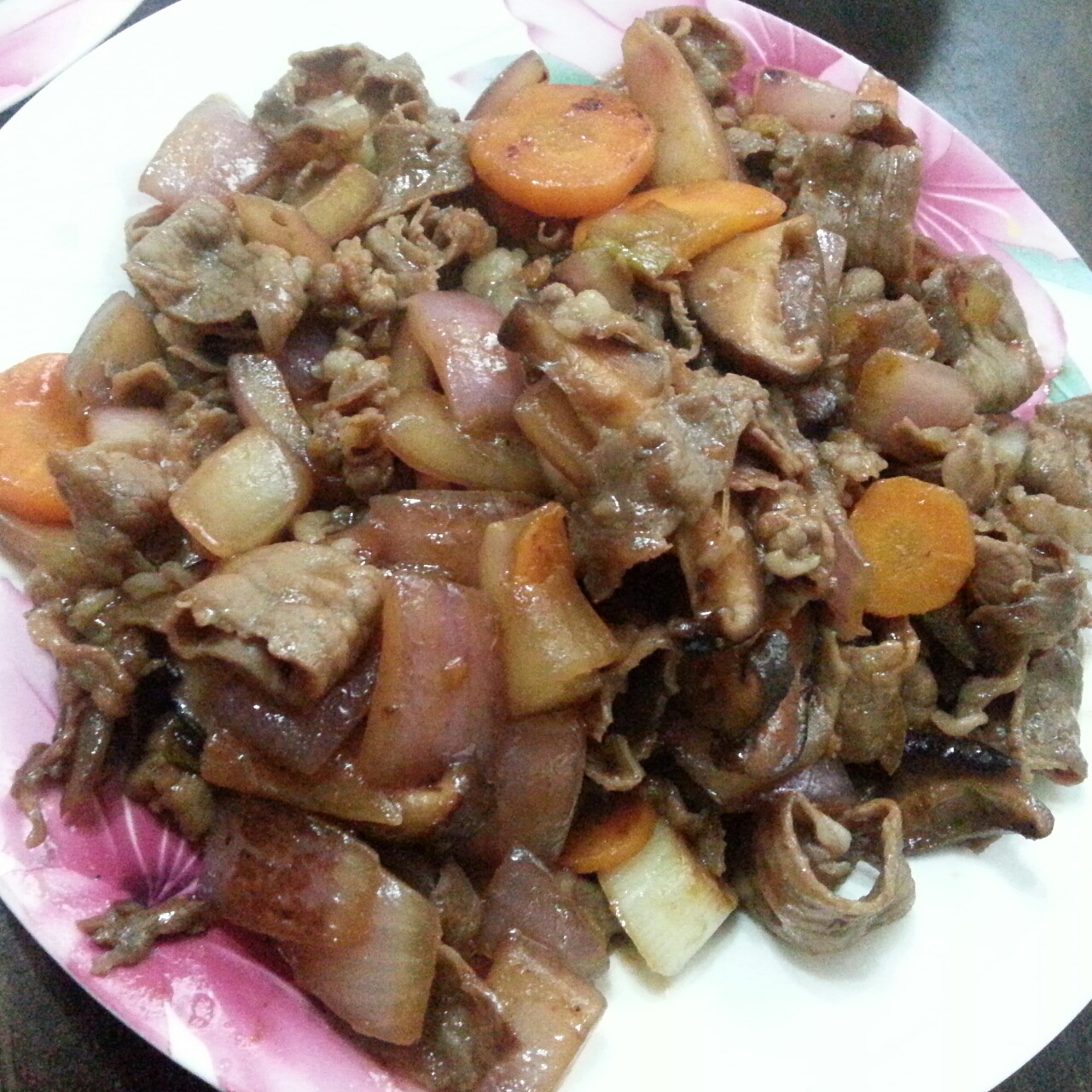 洋葱肥牛饭