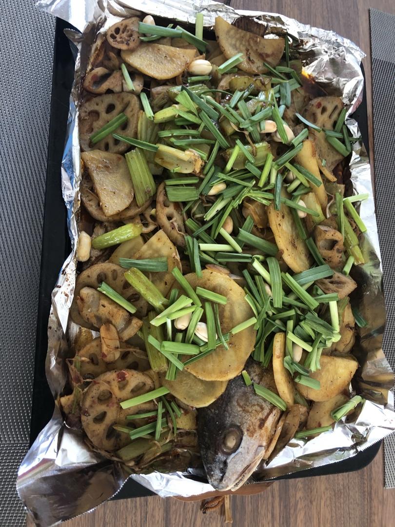 家庭版纸包鱼