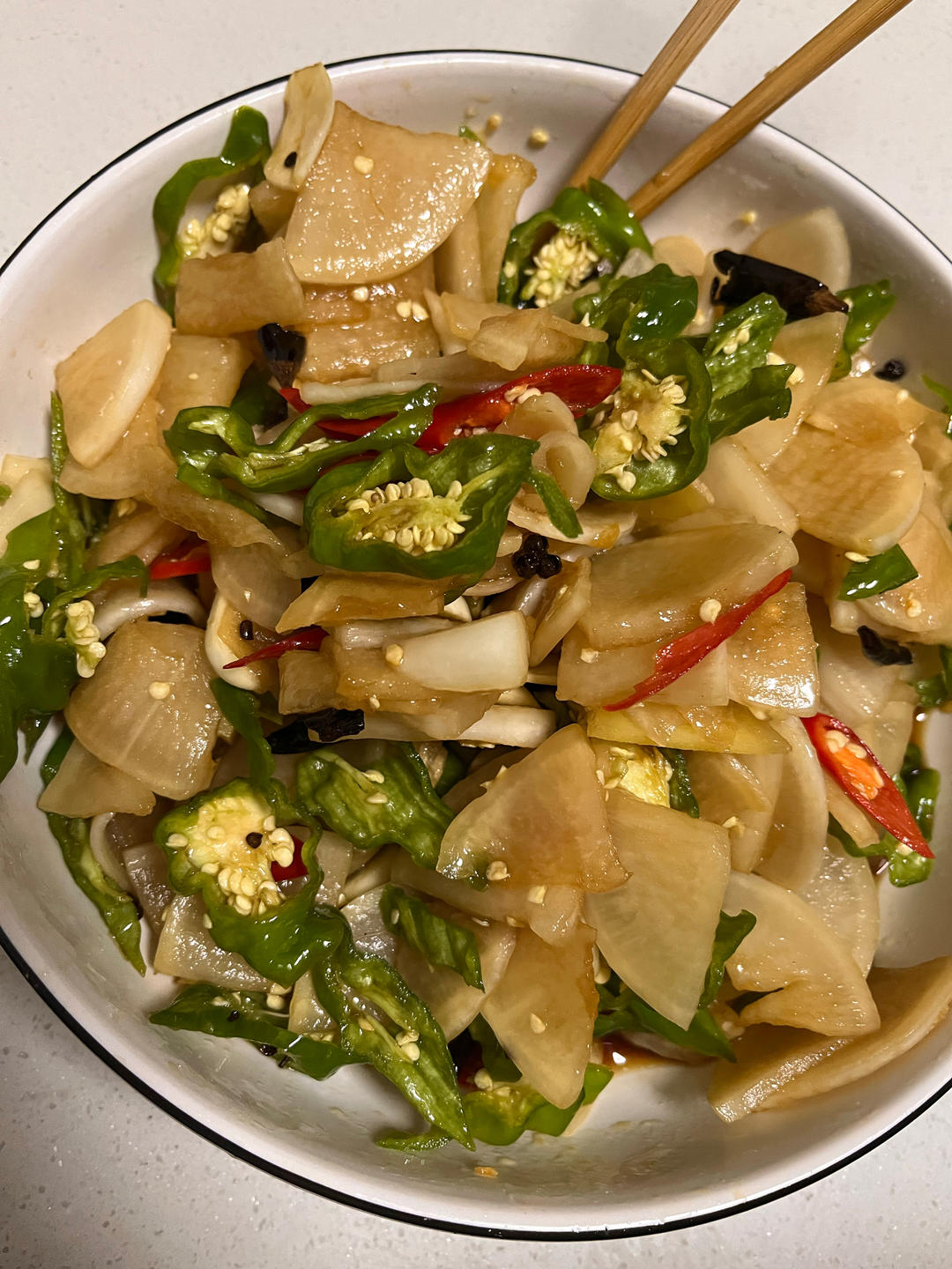 一次就成功的腌萝卜