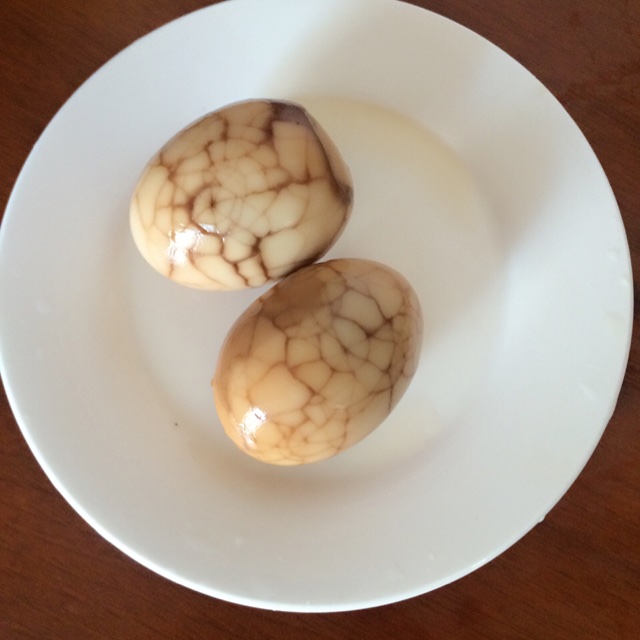 电饭煲煮五香茶叶蛋
