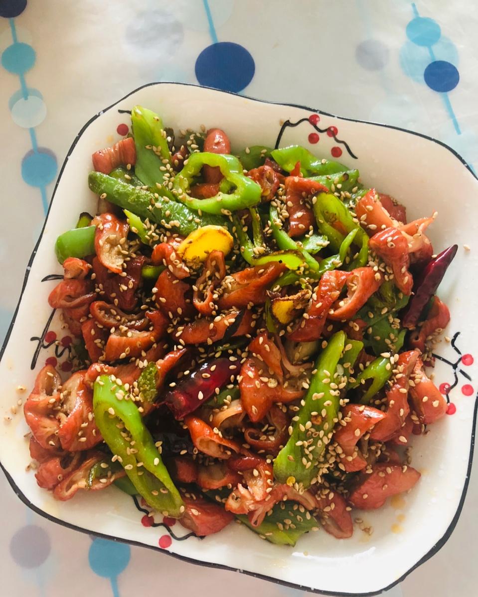 干煸肥肠