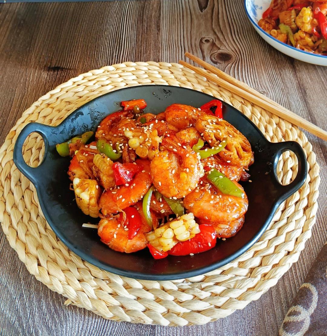 麻辣干锅虾｜家常版