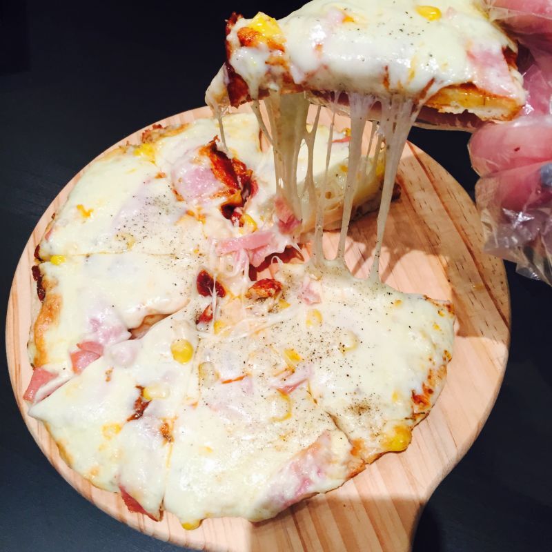 培根火腿披萨