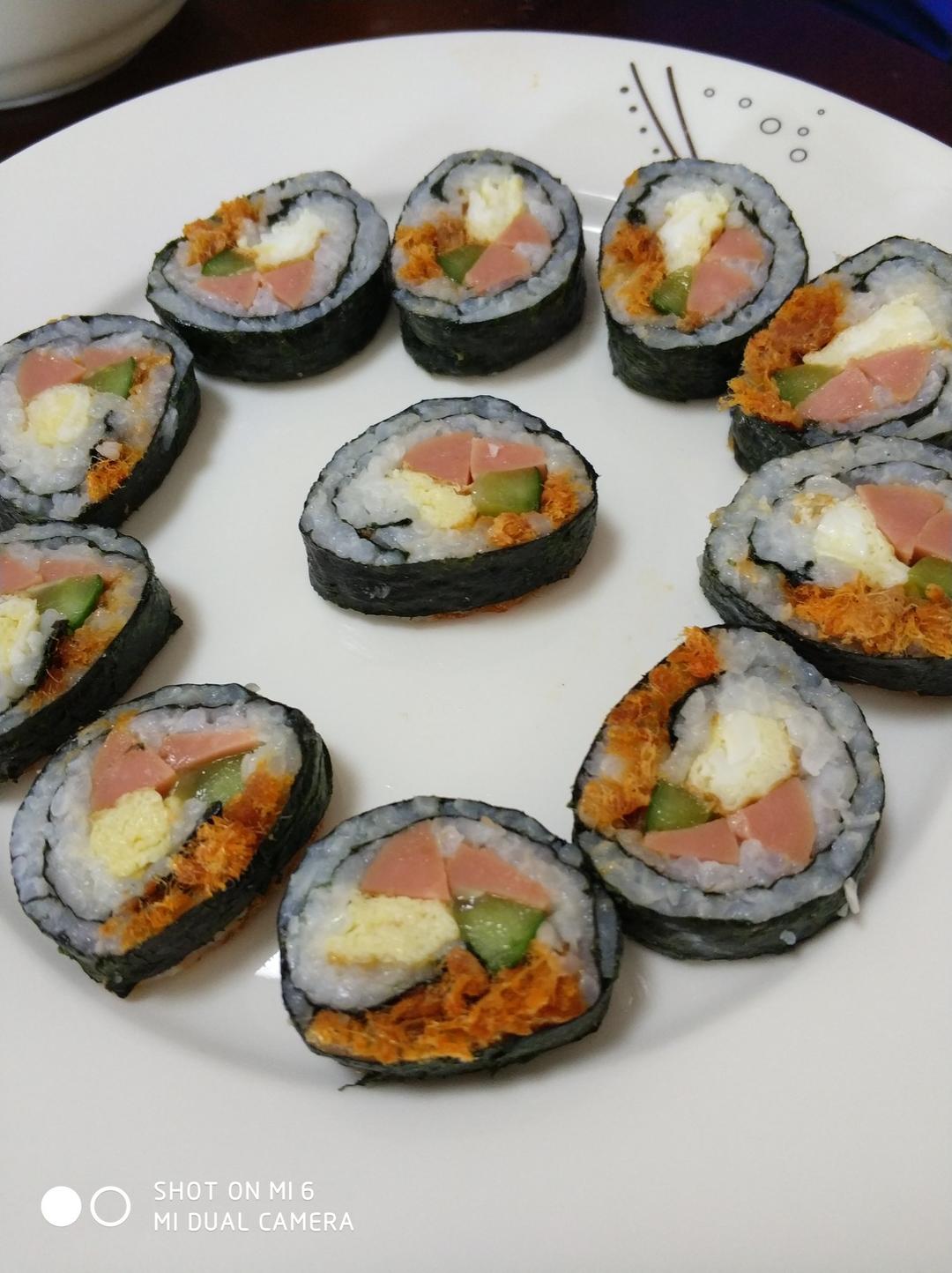 紫菜卷寿司