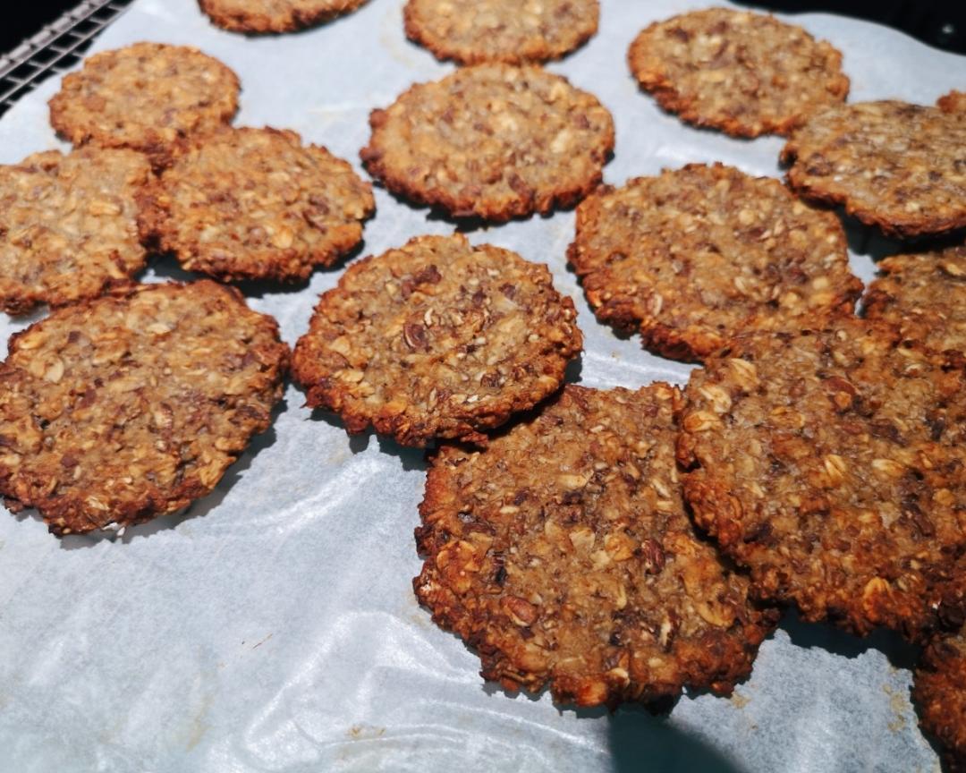 香蕉燕麦饼干