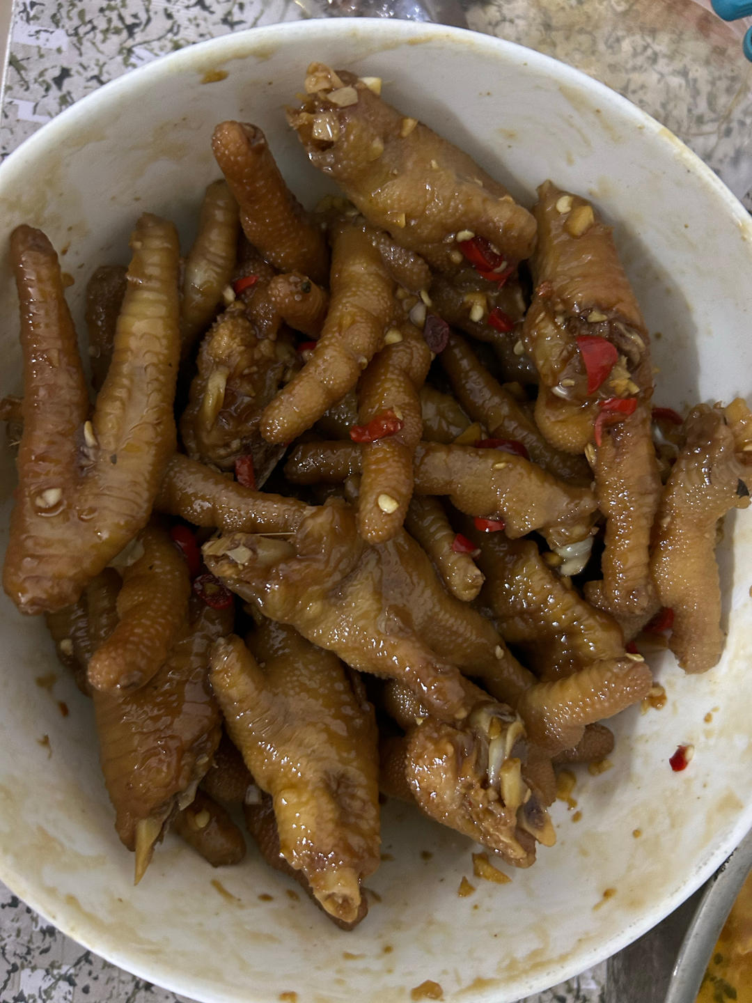卖了十几年鸡爪的阿姨教我做的蒜香鸡爪