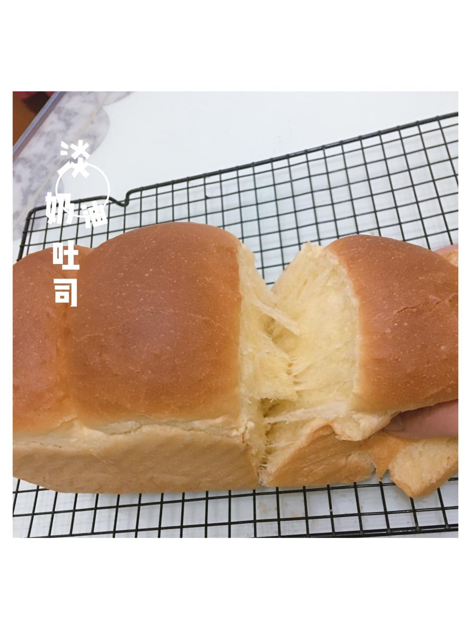 夺命软吐司(๑´ڡ`๑)超软拉丝极速方便的一次发酵吐司