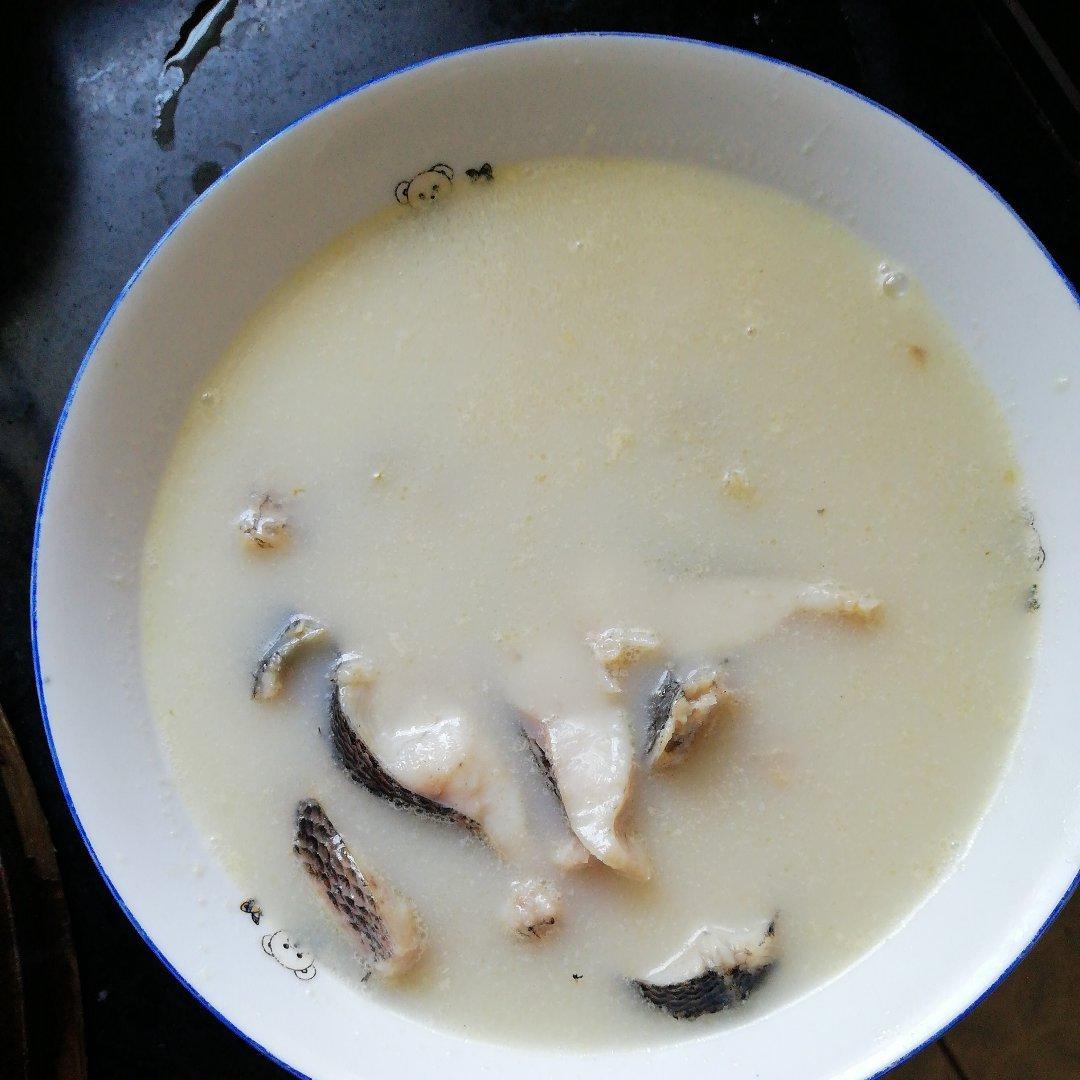 糖豆豆33做的黑魚湯