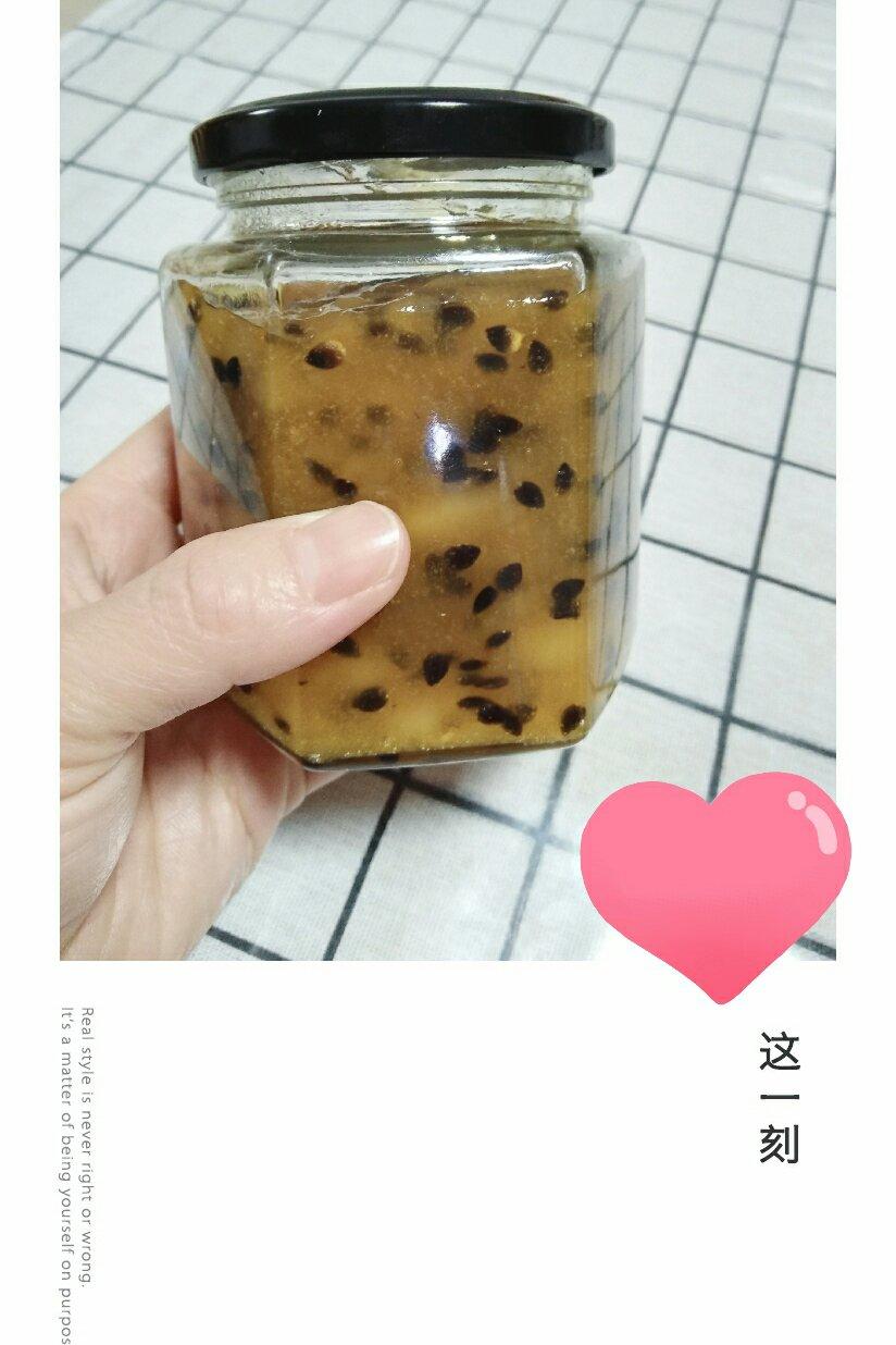百香果雪梨果酱
