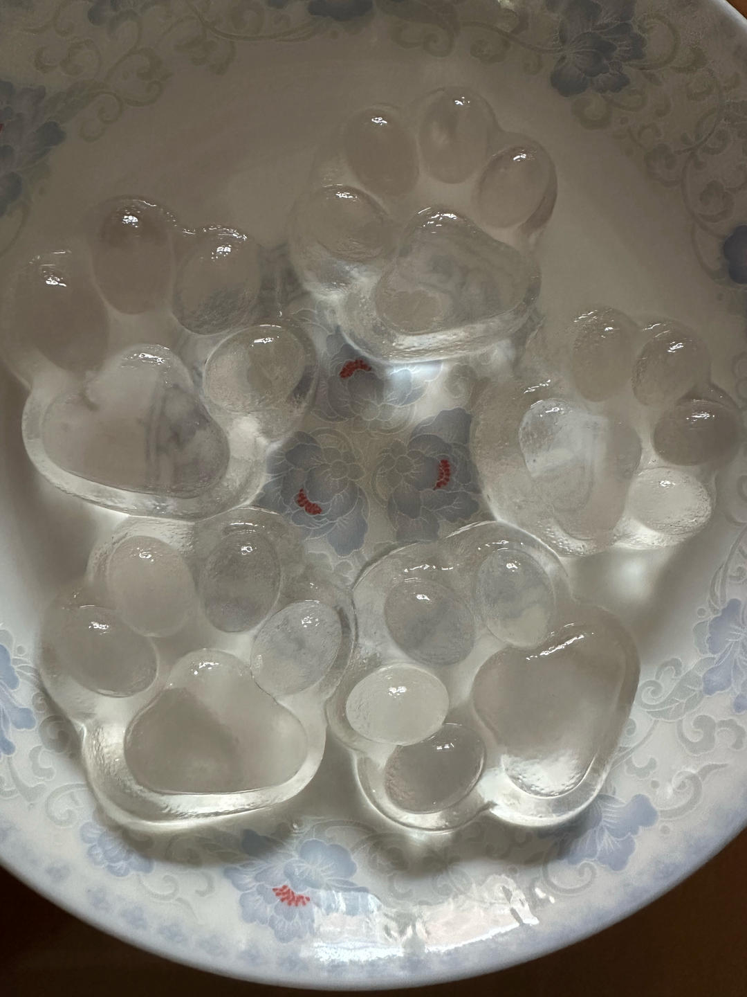 透明猫爪果冻，可可爱爱敲治愈~