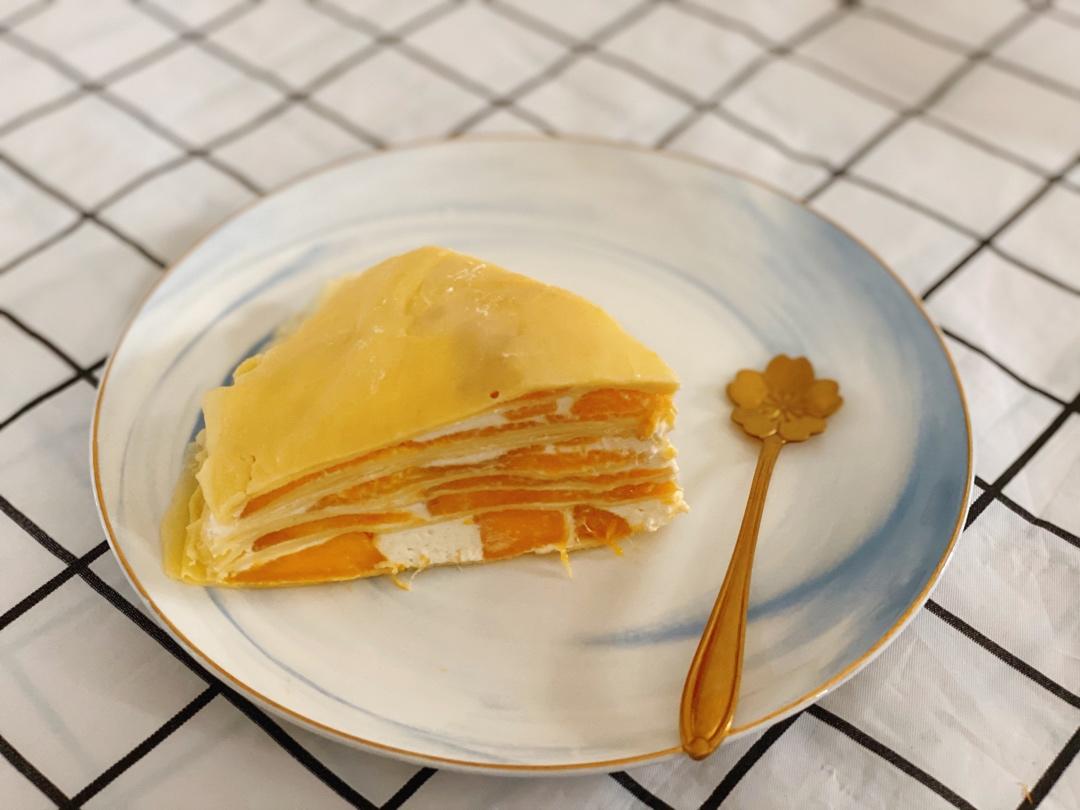芒果千层蛋糕，100%成功告别煎皮无能