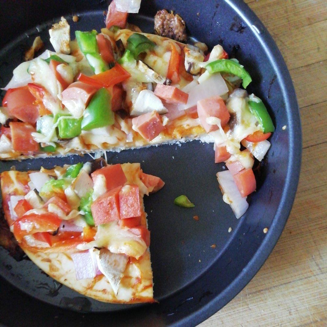 自制披萨（附饼底做法）