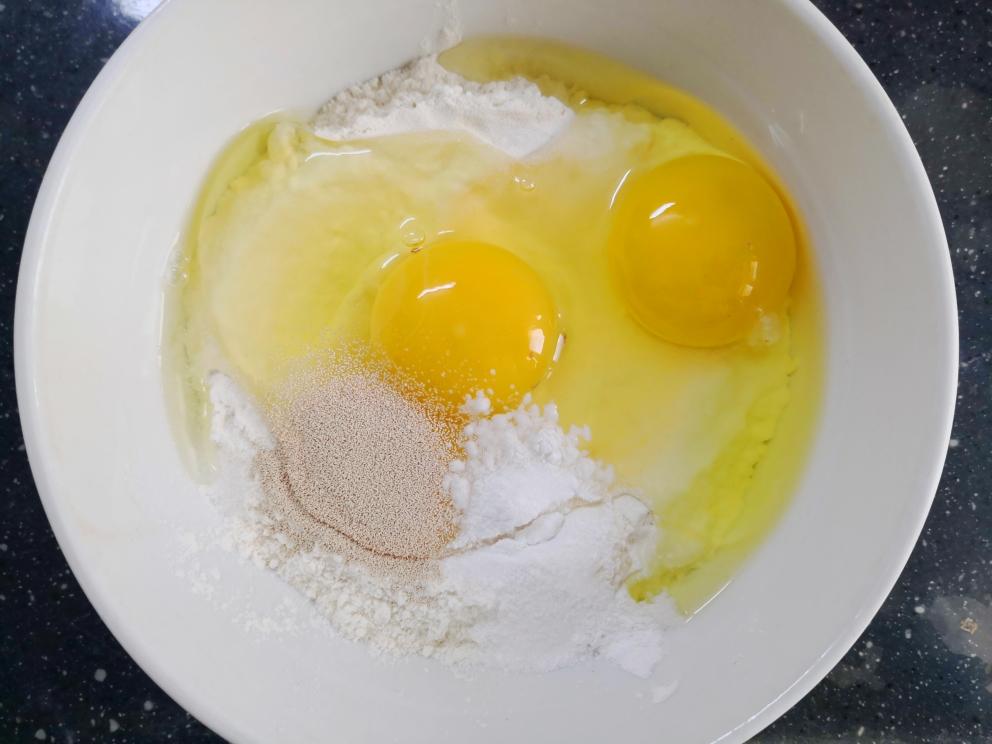 纯奶手撕吐司的做法 步骤1