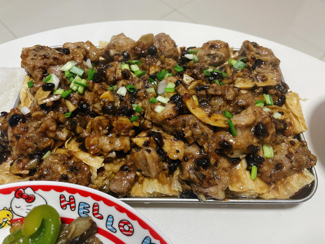 豆豉蒸排骨