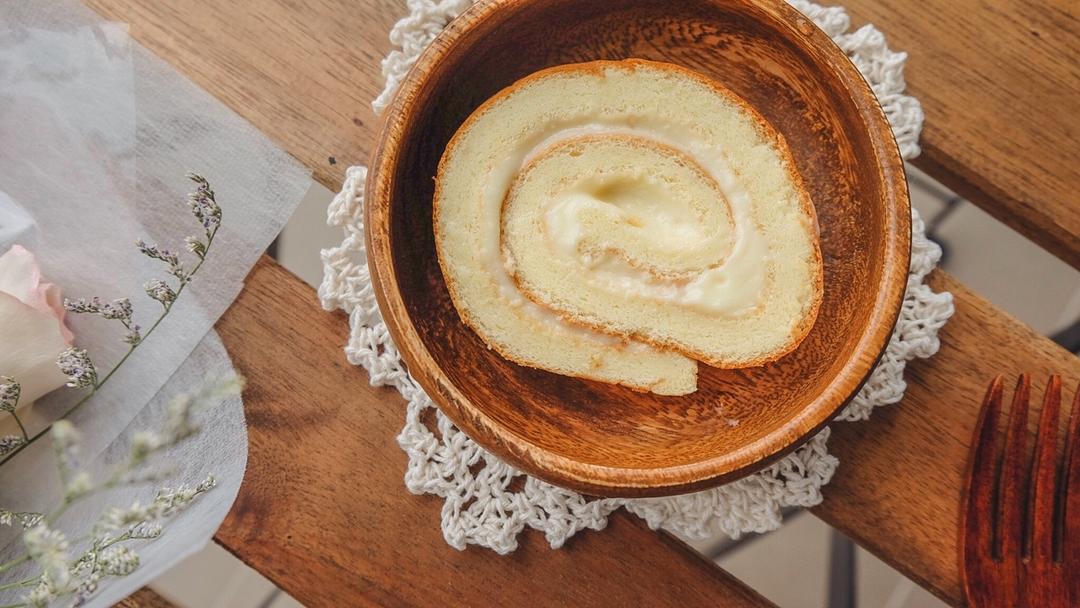 豆乳蛋糕卷—北鼎烤箱食谱