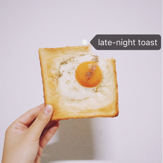 鸡蛋芝士烤吐司
