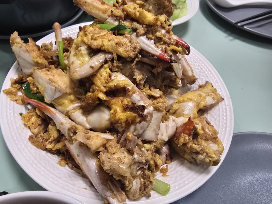 螃蟹炒鸡蛋