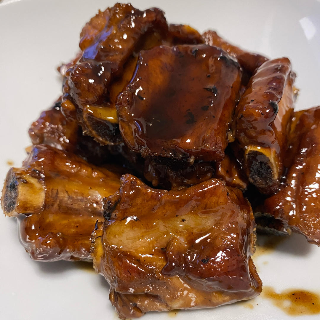 糖醋排骨/糖醋小排（不放油）（12345口诀做出正宗上海本帮）