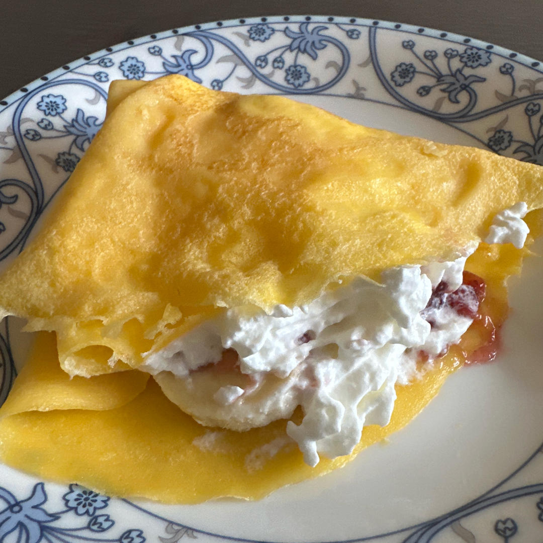 基础早餐可丽饼