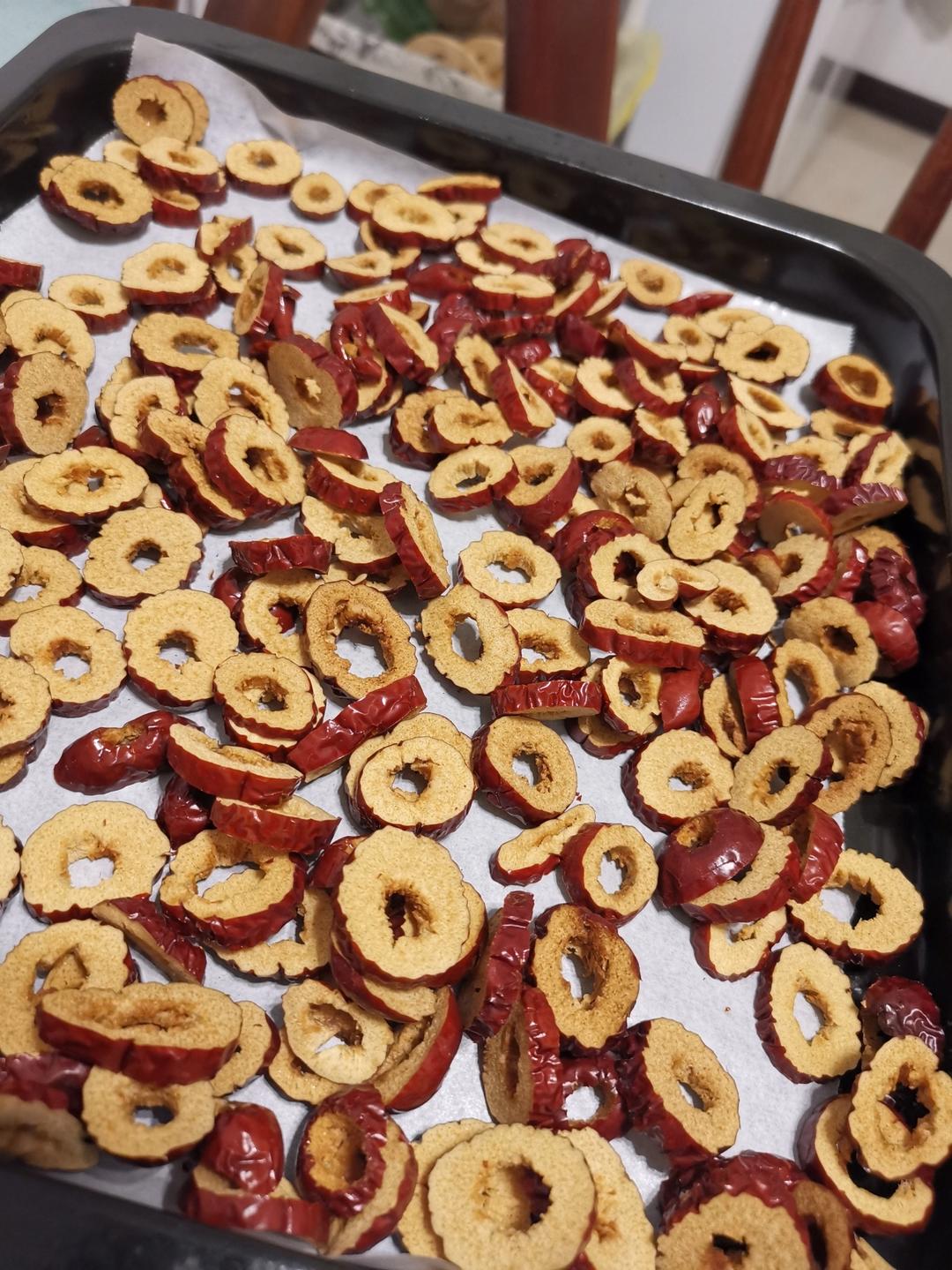 烤枣片 附极便利去枣核法