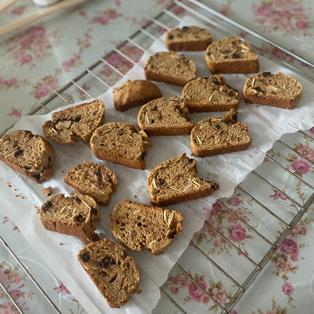 坚果巧克力咖啡意式脆饼Biscotti