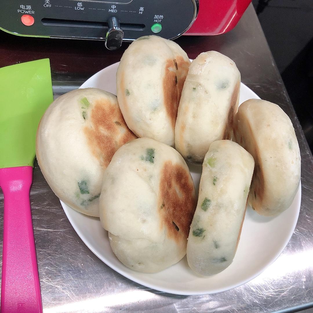 发面椒香葱花饼（超级宣软）