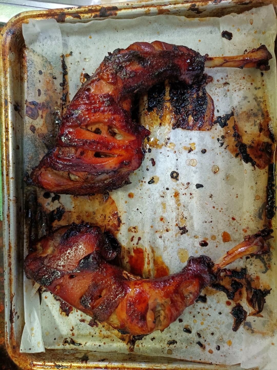 烤鸡腿（烤箱版超简单）