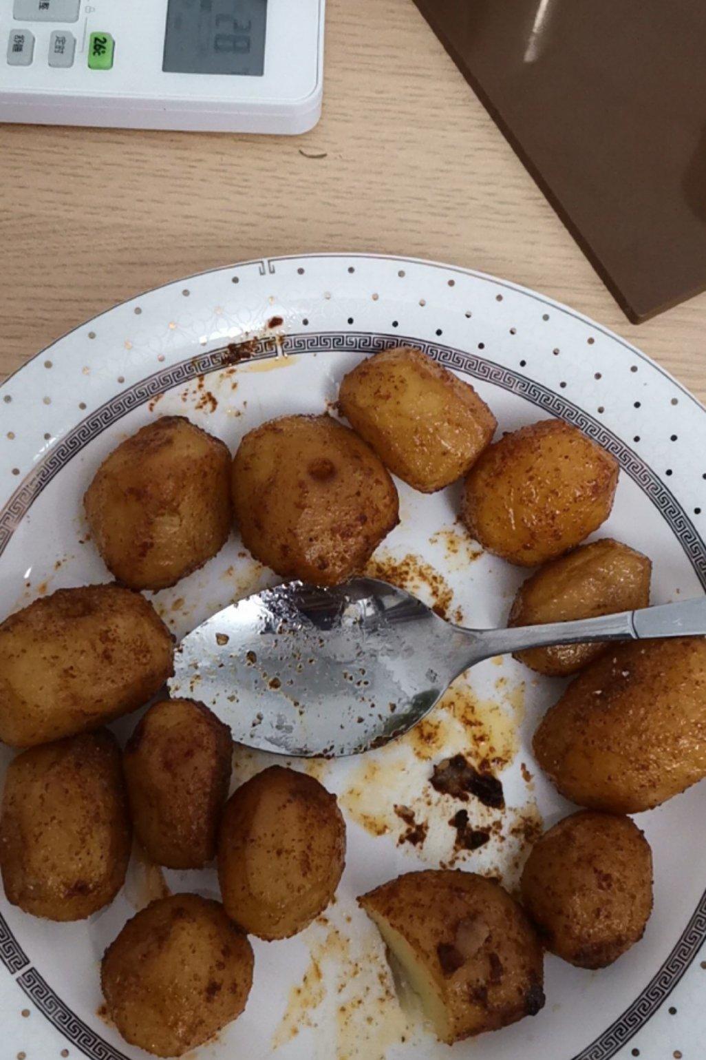 牙签孜然小土豆