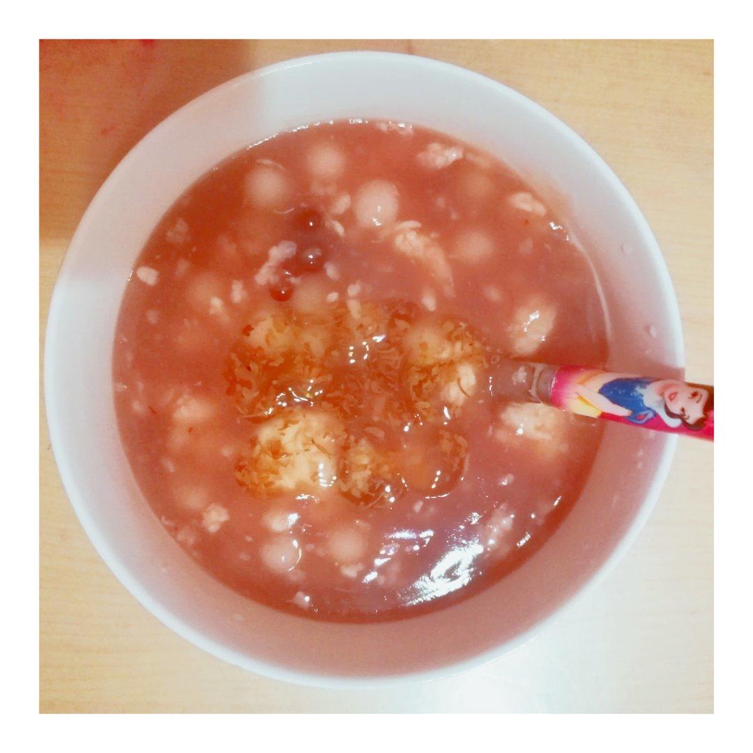 蜜豆桂花酒酿元宵