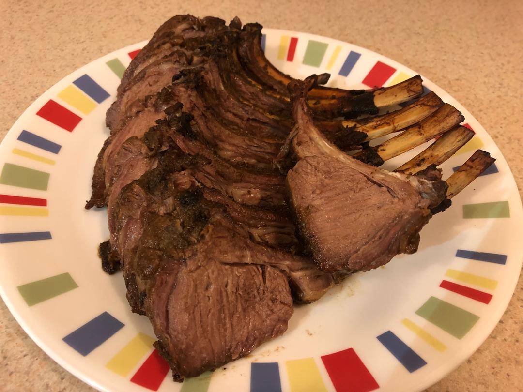 大冬天来份极具诱惑的烤羊排