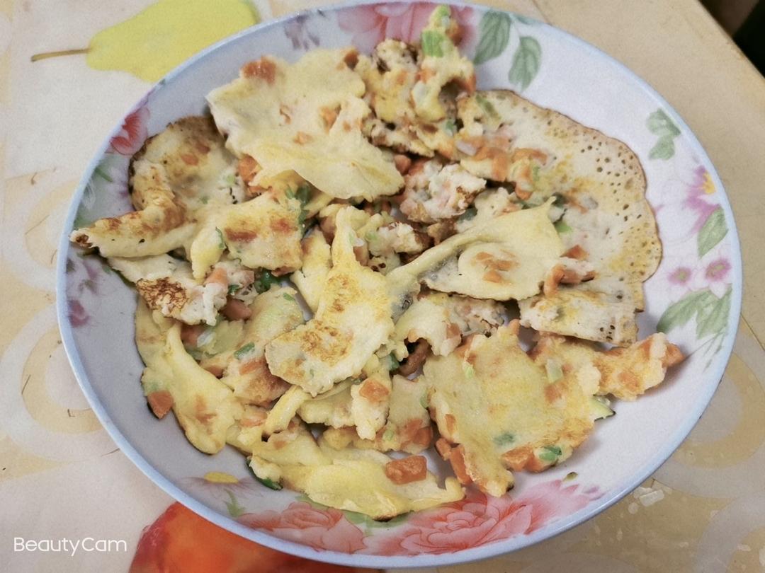 【牛奶鸡蛋早餐软饼】的做法