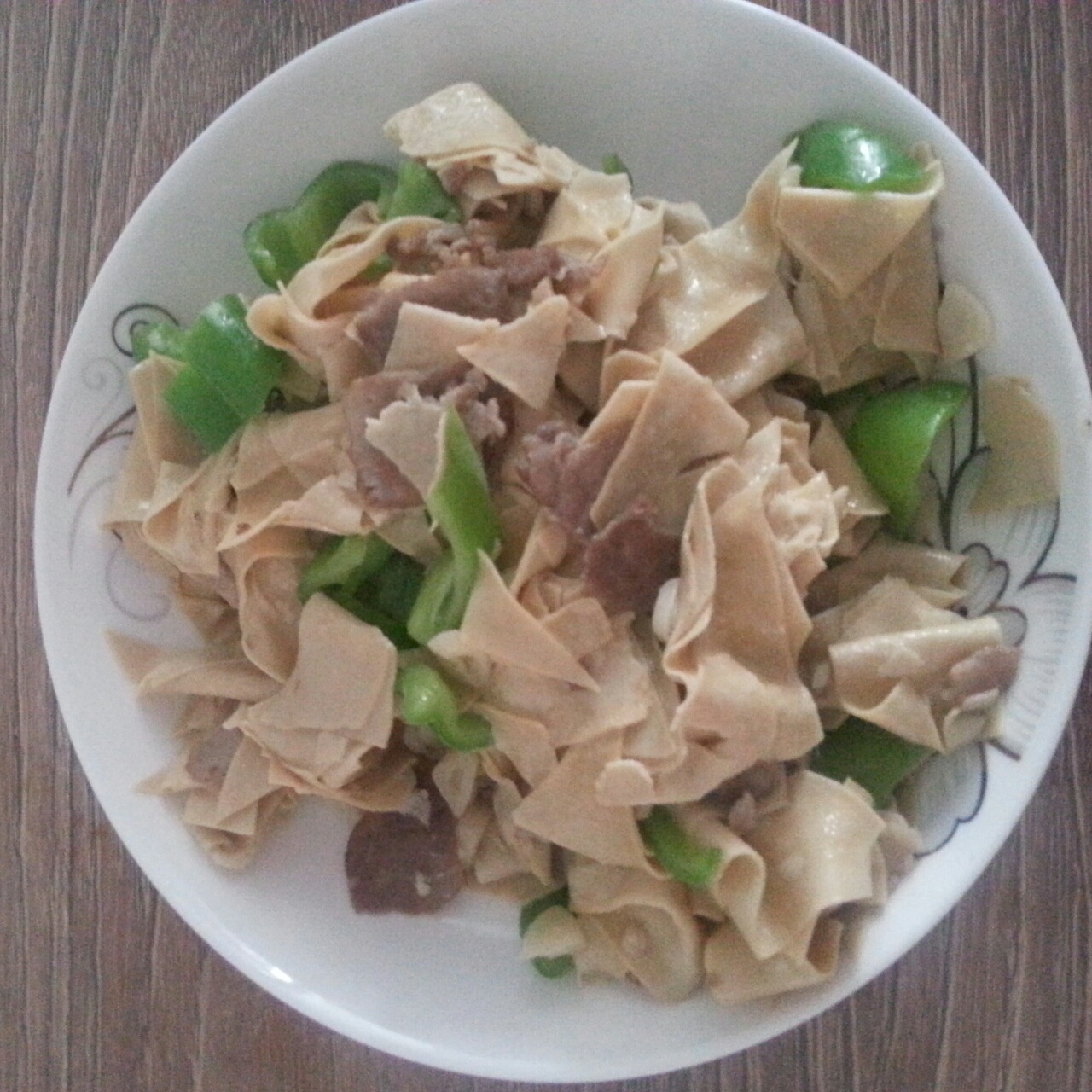 东北尖椒干豆腐