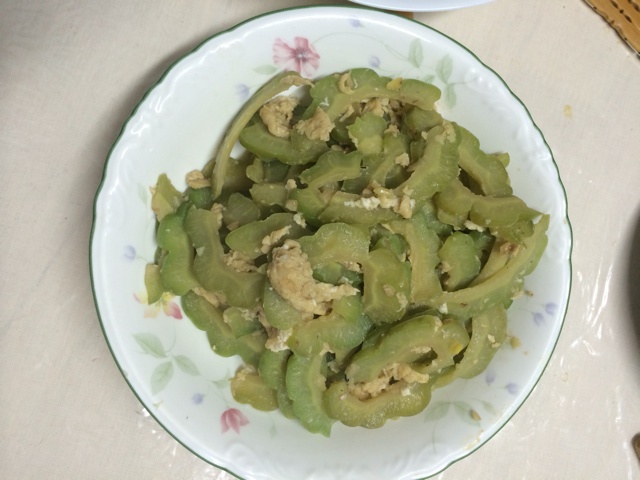 苦瓜炒蛋