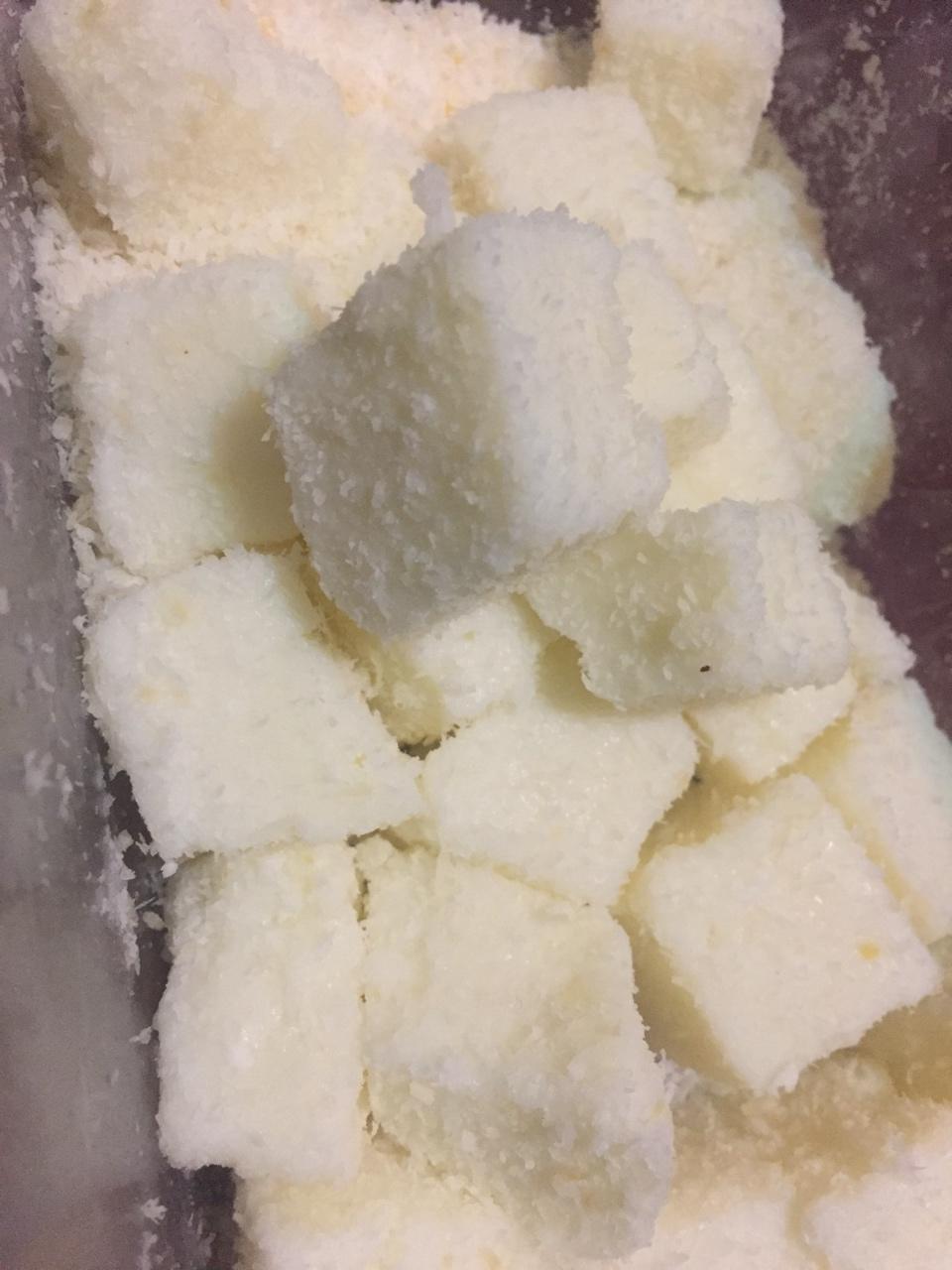 太棒啦！1个方子，做出2道口味一流的甜品！——椰奶小方&炸鲜奶